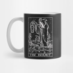 The Hermit Tarot Card Terror Tarot Shadow Edition Grim Reaper Mug